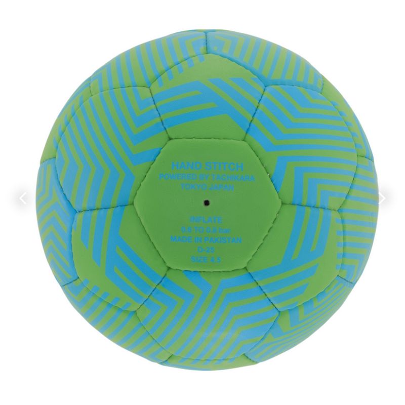 TACHIKARA FA25 GUM FOOTBALL HF4-314 ネオングリーン/ネオンブルー