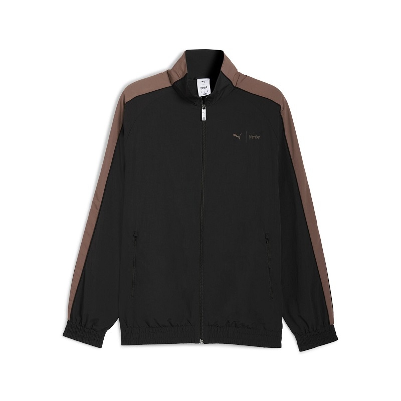 PUMA AU25 9/27 PUMA X RIPNDIP T7 OVERSIZED TRACK JACKET WV PUMA BLACK 632418-01