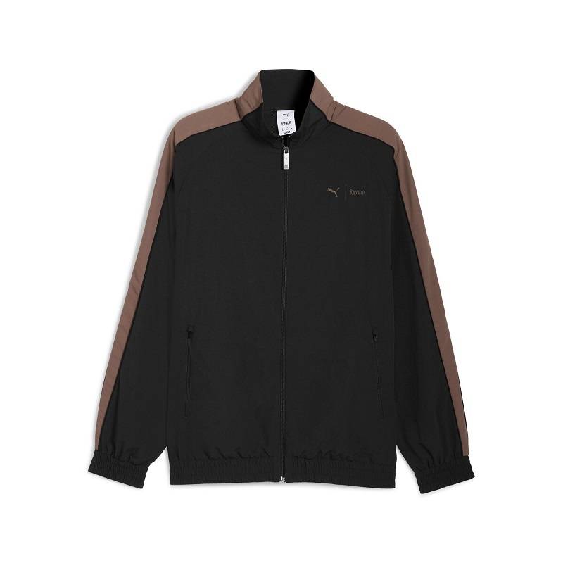PUMA AU25 9/27 PUMA X RIPNDIP T7 OVERSIZED TRACK JACKET WV PUMA BLACK 632418-01
