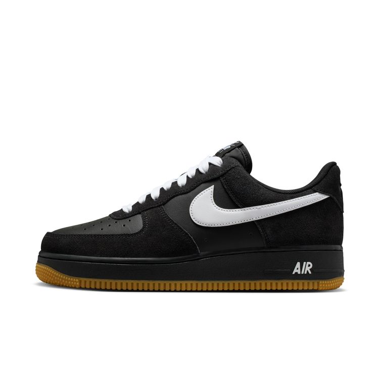 NIKE HO25 NIKE AIR FORCE 1 '07 LV8 ブラック/ホワイト-ガムライトブラウン IB6388-001