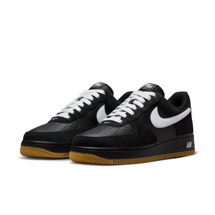 靴 Air Force NIKE AIR FORCE 1 '07 PRM WHITE/BLACK-METALLIC GOLD-COCONUT