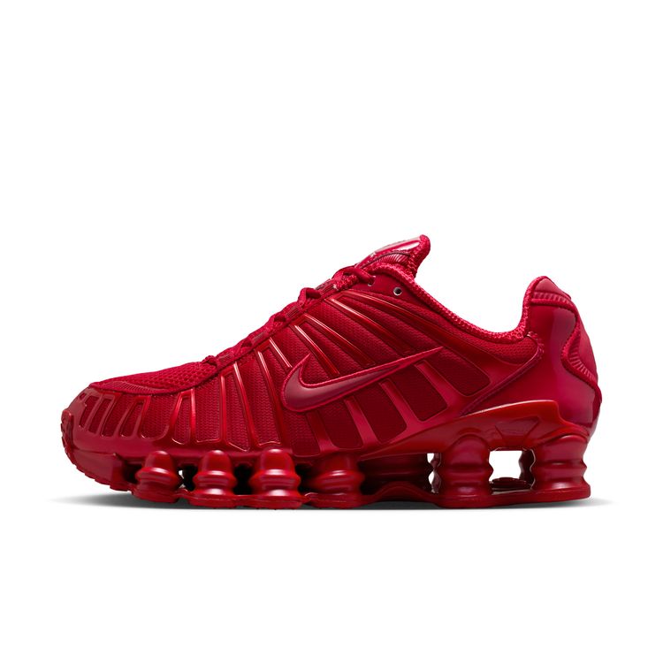 NIKE HO25 10/1 NIKE WMNS SHOX TL ジムレッド/ホワイト-ジムレッド