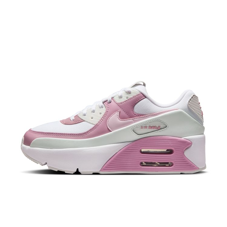 NIKE HO25 NIKE WMNS AIR MAX 90 LV8 ホワイト/ピンクフォーム-サミットホワイト FD4328-110