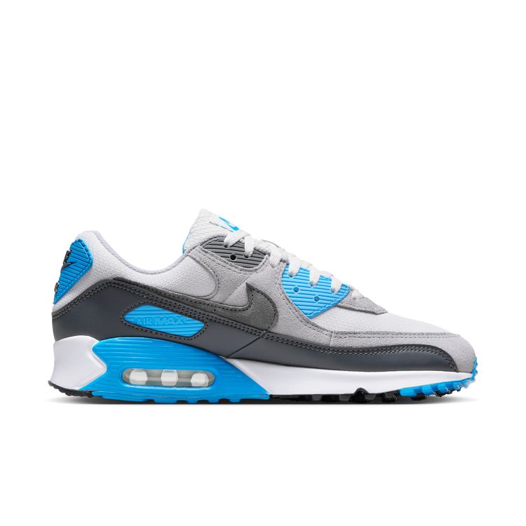 NIKE HO25 NIKE AIR MAX 90 プラチナムティント/アイアングレー-ブルーライトニング DM0029-019