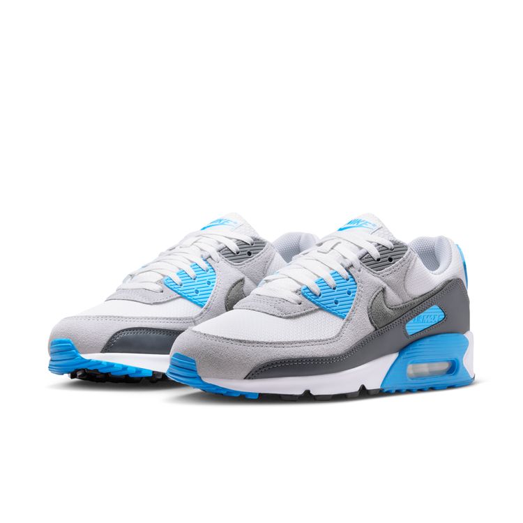 NIKE HO25 NIKE AIR MAX 90 プラチナムティント/アイアングレー-ブルーライトニング DM0029-019