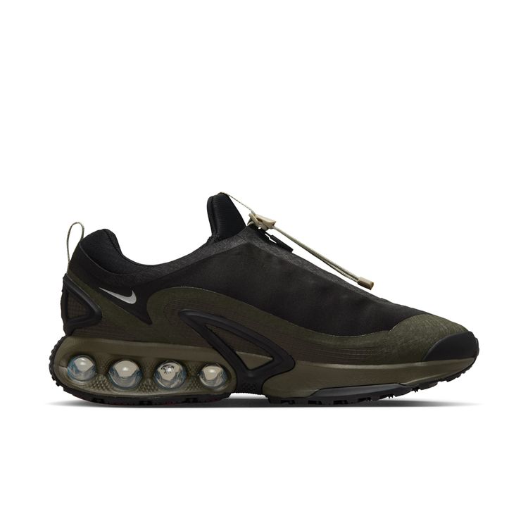 NIKE HO25 10/1 NIKE AIR MAX DN ROAM ブラック/メタリックシルバー-カーゴカーキ-ストーン HQ8605-002
