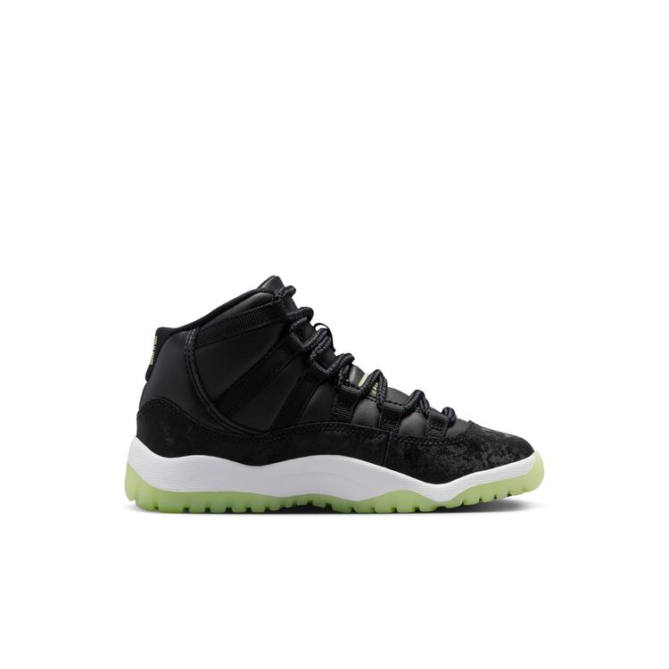 JORDAN BRAND HO25 10/4 JORDAN 11 RETRO PS ブラック/ベアリーボルト-ダークレーズン-ホワイト IB1379-001