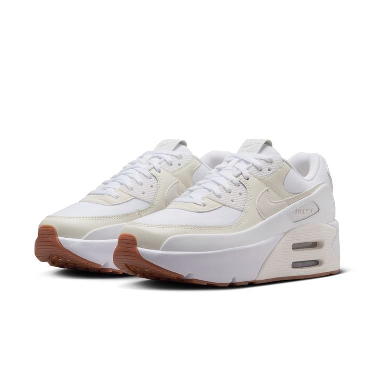 NIKE HO25 NIKE WMNS AIR MAX 90 LV8 ホワイト/セイル-ソフトパール-プラチナムティント FD4328-111