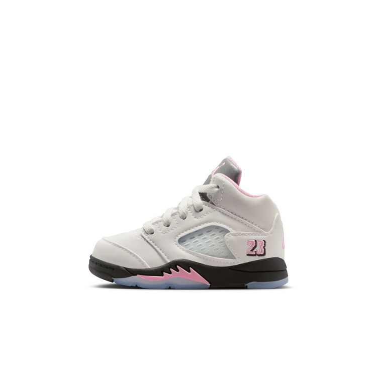 JORDAN BRAND HO25 10/11 JORDAN 5 RETRO OG TD Medium Soft Pink ホワイト/ミディアムソフトピンク-ブラック HQ7981-102