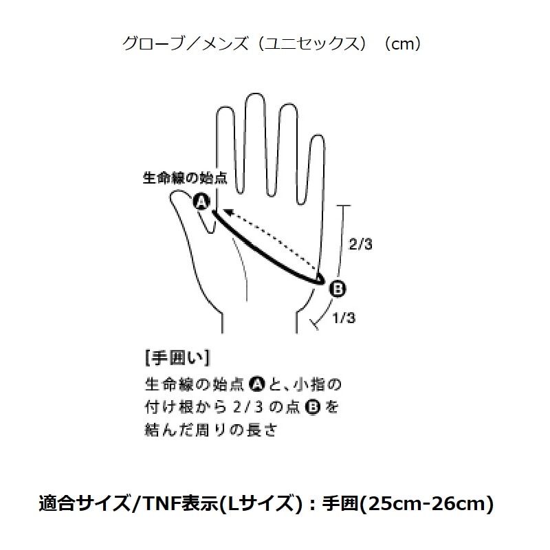 THE NORTH FACE F25 Nuptse Etip Glove ロックスバリーピンク NN62520-RP