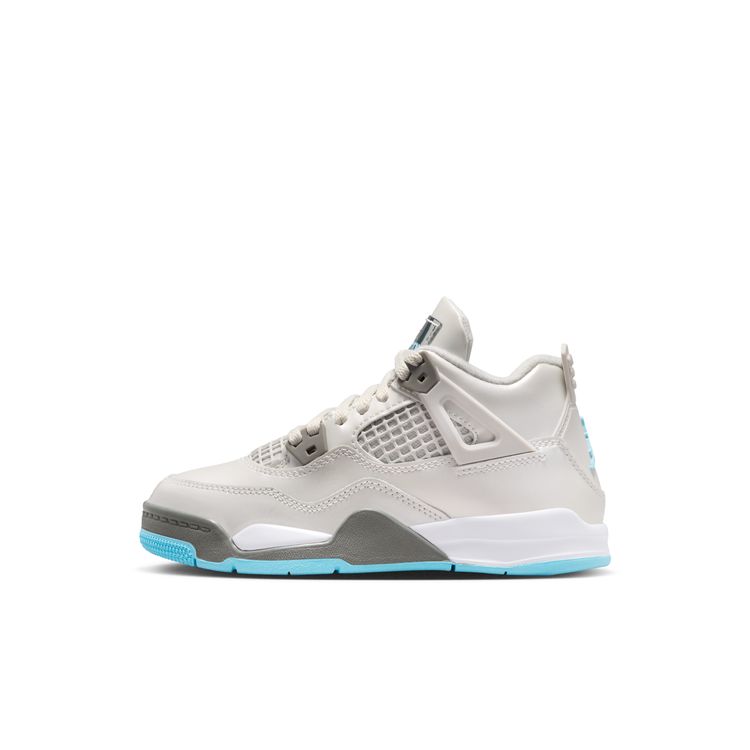 JORDAN BRAND HO25 11/1 JORDAN 4 RETRO PS フォトンダスト/ブルーチル-フラットピューター-ホワイト HV4682-014