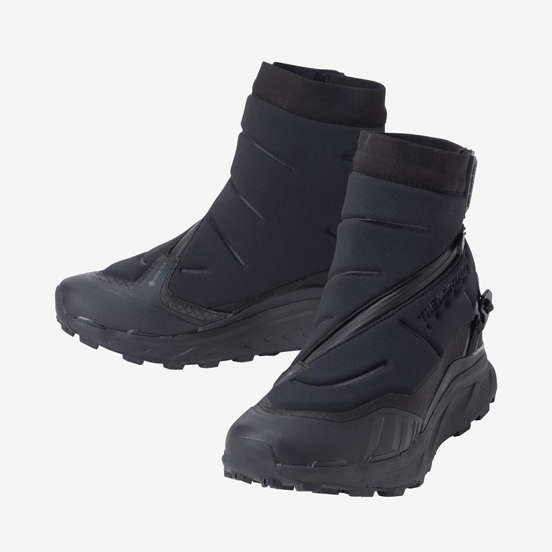 THE NORTH FACE ブラック靴 THE NORTH FACE ノースフェイス 撥水 ヌプシ ショート ブーツ