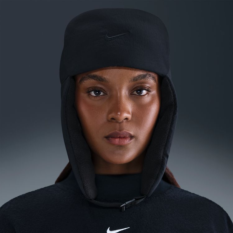 NIKE HO25 NIKE U NK FLY CAP PUFFER TRAPPER L ブラック/ブラック