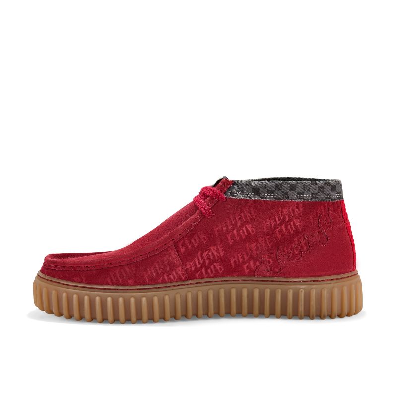 Clarks AW25 11/13 M Torhill Hi ST Red -Stranger Things- 26184649
