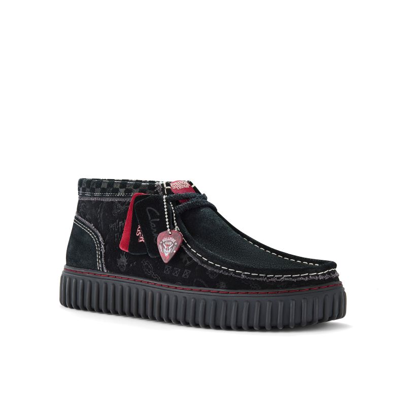 Clarks AW25 11/13 M Torhill Hi ST Black -Stranger Things- 26184650