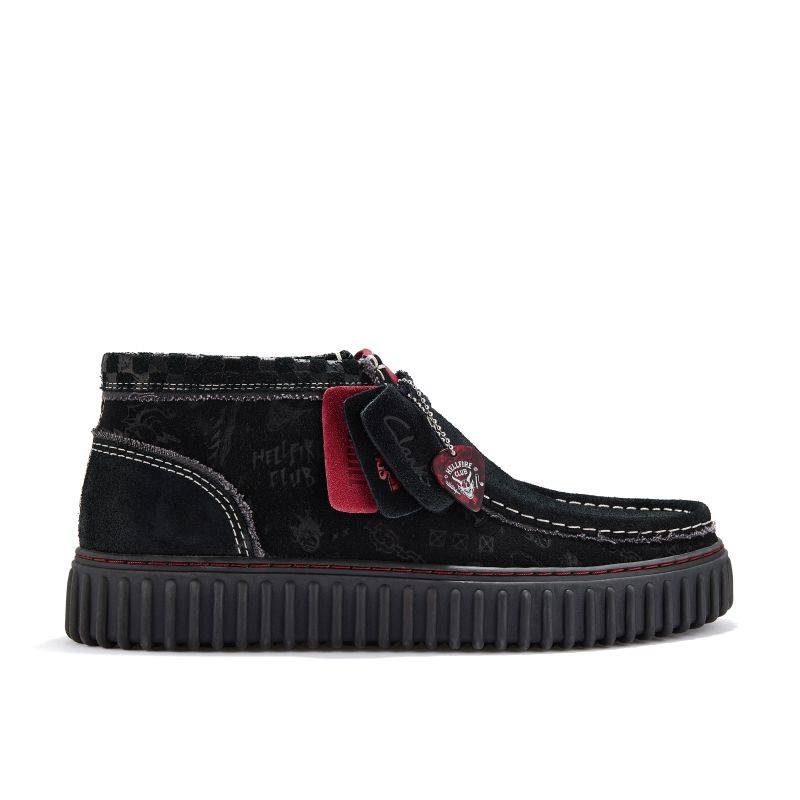 Clarks AW25 11/13 M Torhill Hi ST Black -Stranger Things- 26184650