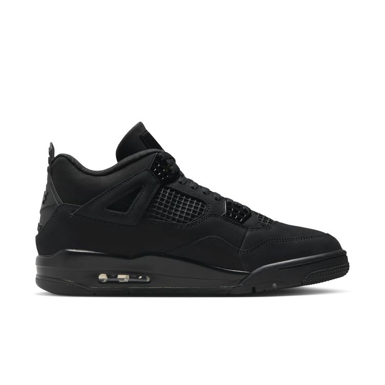 JORDAN BRAND HO25 11/28 AIR JORDAN 4 RETRO ブラック/ブラック-ライトグラファイト FV5029-010