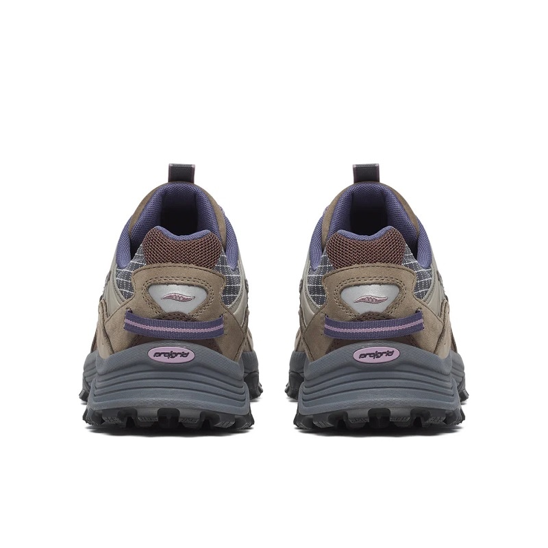 Saucony 25AW GRID AURA X DARK GREY/MUD S70924-1