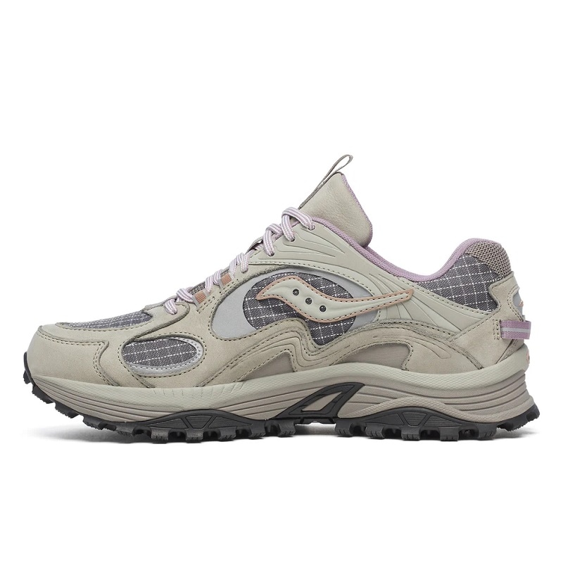 Saucony 25AW GRID AURA X GREY/AGAVE S70924-2