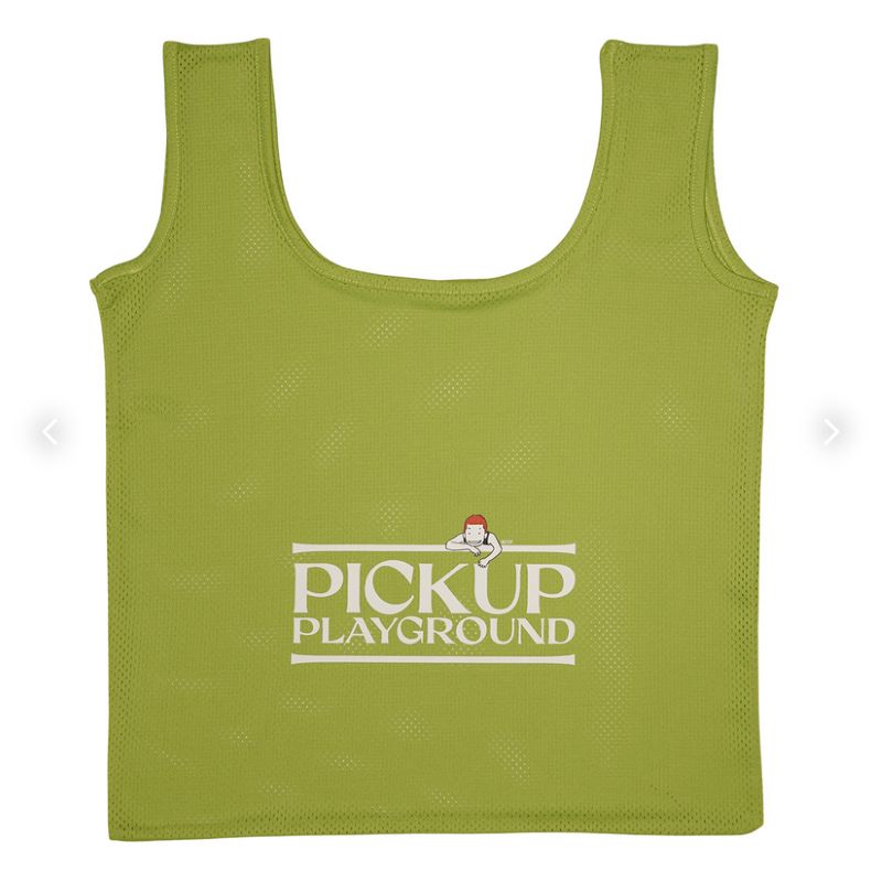 HO25 PICK UP PLAYGROUND × TACHIKARA BALL SAC BS-063 Lime Green