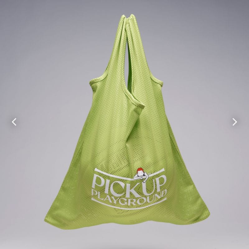 HO25 PICK UP PLAYGROUND × TACHIKARA BALL SAC BS-063 Lime Green