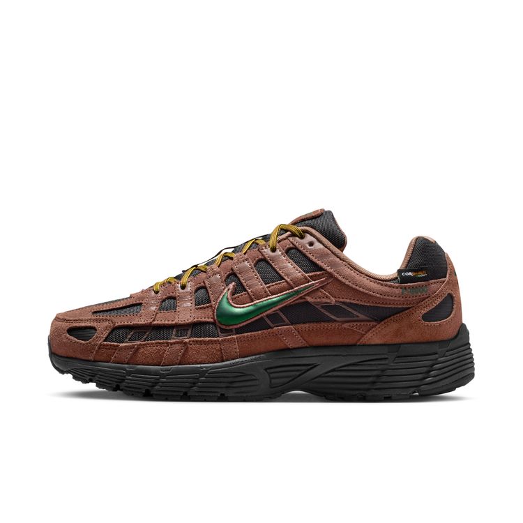 NIKE HO25 NIKE P-6000 PRM ファウナブラウン/ゴージグリーン-ブラック