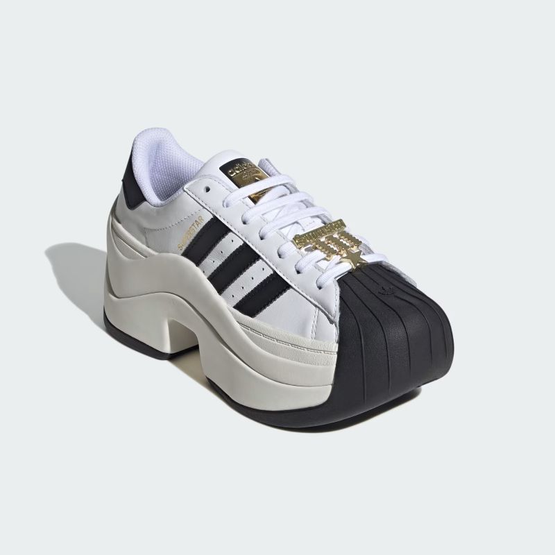 adidas 26Q1 SUPERSTAR BOLD フットウェアホワイト/オフホワイト/コアブラック JR9895