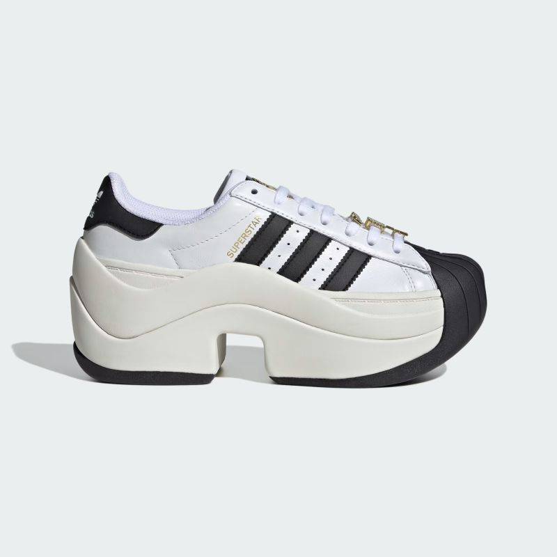 adidas 26Q1 SUPERSTAR BOLD フットウェアホワイト/オフホワイト/コアブラック JR9895