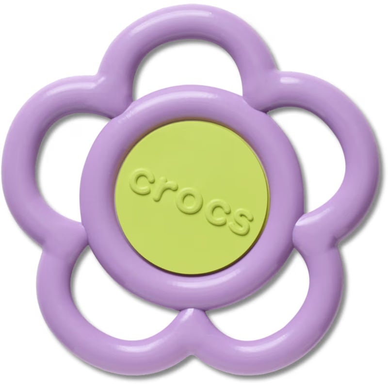 crocs 26Q1 jibbitz charms Mega Purple and Green Flower 10017386