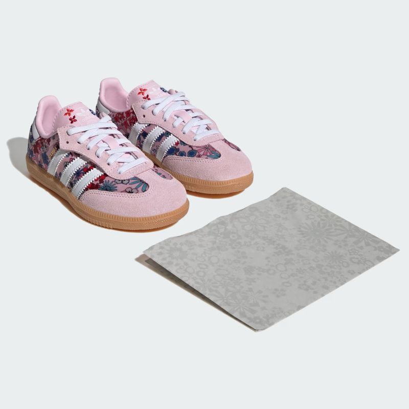 adidas 26Q1 adidas SAMBA OG CF EL C クリアピンク/フットウェアホワイト/ガム JQ2007