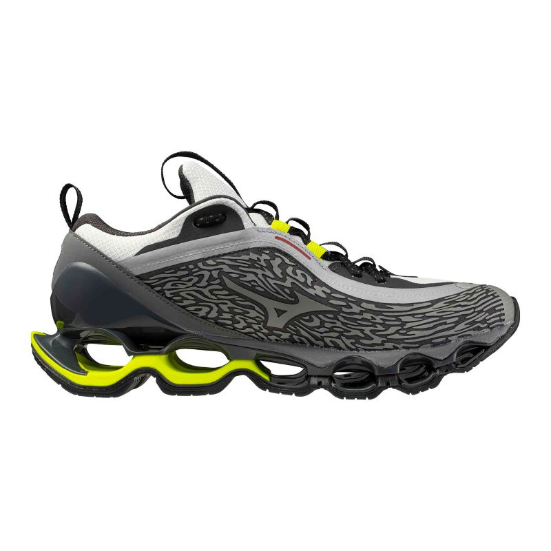 MIZUNO 26SS 1/23 WAVE PROPHECY 13.2 ライトグレー×グリーン×ライムイエロー D1GA261301