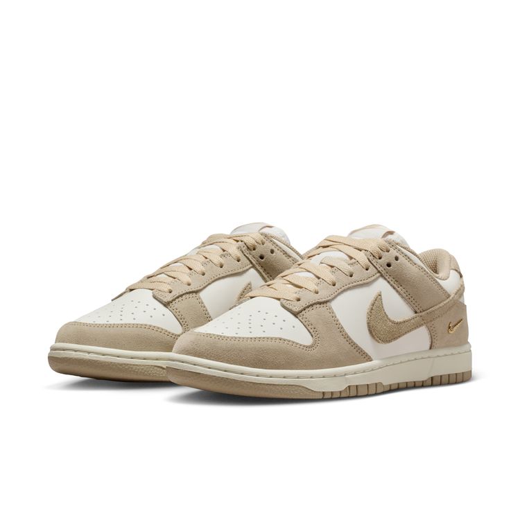 NIKE SP26 NIKE WMNS DUNK LOW セイル/リネン-ホワイト-メタリックゴールド IO4244-101