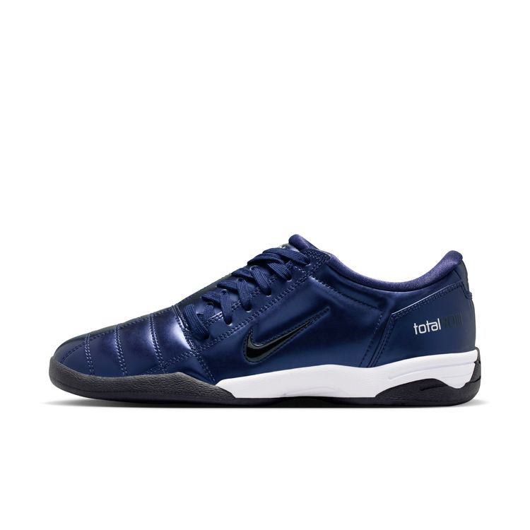 SEA 人気色!ネイビー フットボールプルオーバー完売品！ NIKE SP26 NIKE WMNS T90 ミッドナイトネイビー/ブラック-ホワイト