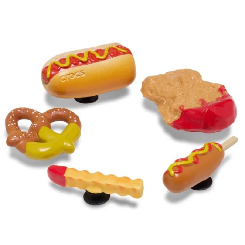 crocs 26Q1 jibbitz charms Yum Dipped Junk Food 5Pack 10017920
