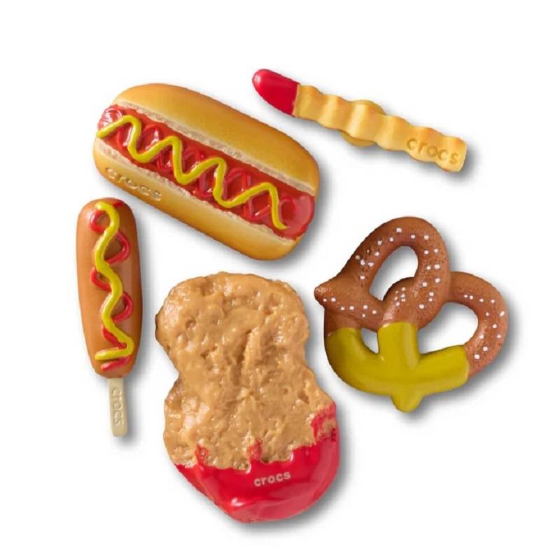 crocs 26Q1 jibbitz charms Yum Dipped Junk Food 5Pack 10017920