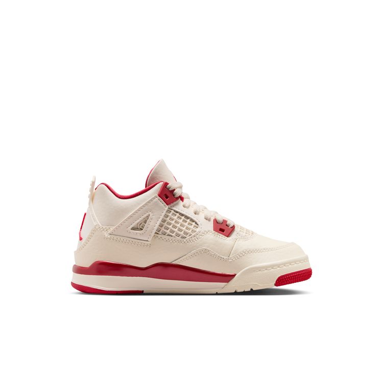 JORDAN BRAND SP26 2/7 JORDAN 4 RETRO PS ペールアイボリー/シエラレッド HV4385-108