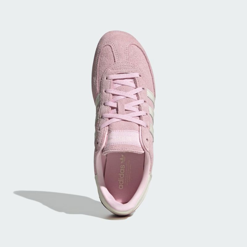 adidas 26Q1 HANDBALL SPEZIAL LO PRO W クリアピンク/オフホワイト/ゴールドメタリック KJ1007
