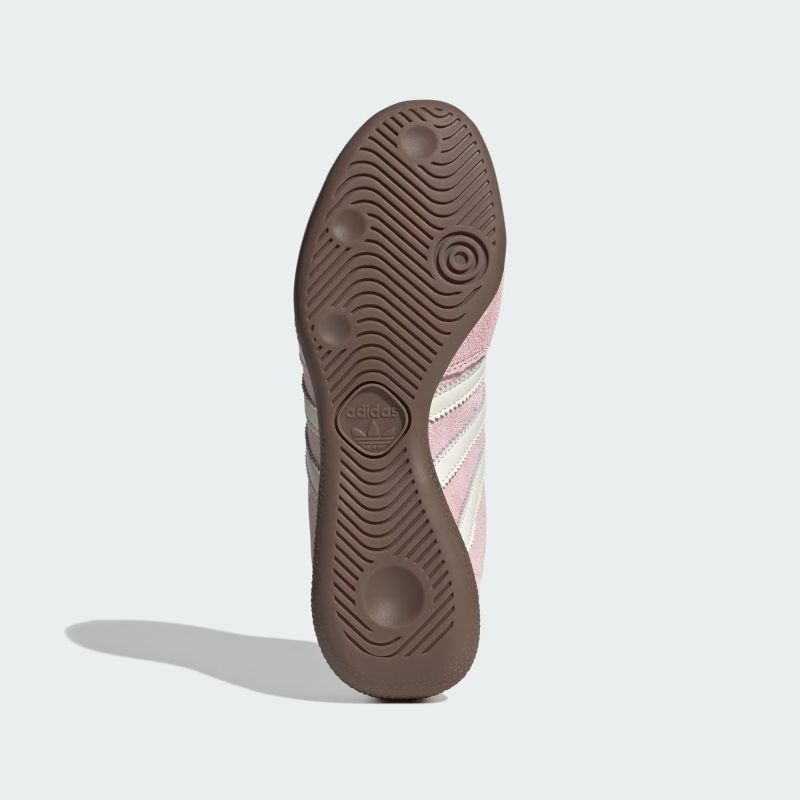 adidas 26Q1 HANDBALL SPEZIAL LO PRO W クリアピンク/オフホワイト/ゴールドメタリック KJ1007