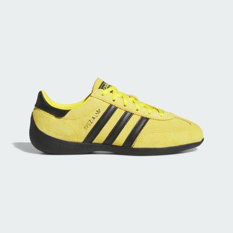 adidas 26Q1 adidas HANDBALL SPEZIAL LO PRO W イエロー/コアブラック/ゴールドメタリック KJ3627