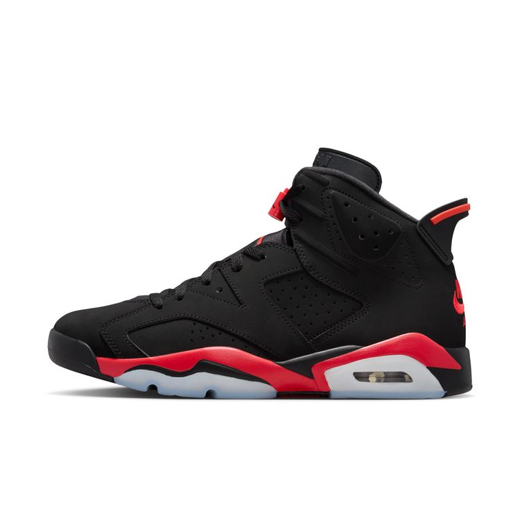 JORDAN BRAND SP26 2/14 AIR JORDAN 6 RETRO ブラック/ライトクリムゾン CT8529-001