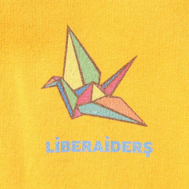 Liberaiders 26SS 2/6 STAINED GLASS HOODIE 733012601 ブラック イエロー 733012601-BLK 733012601-YEL