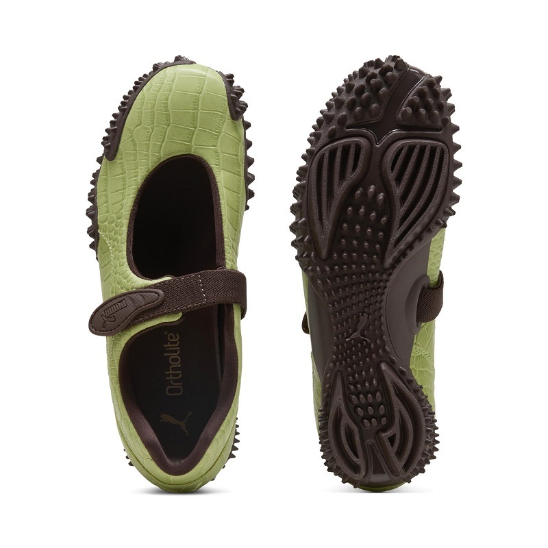 PUMA 26SP 2/27 MOSTRO FEY CROC PISTACHIO GREEN-CHOCOLATE BR 405319-01