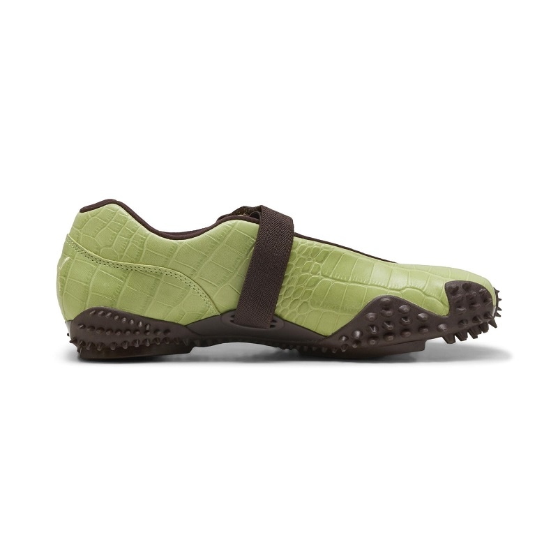 PUMA 26SP 2/27 MOSTRO FEY CROC PISTACHIO GREEN-CHOCOLATE BR 405319-01