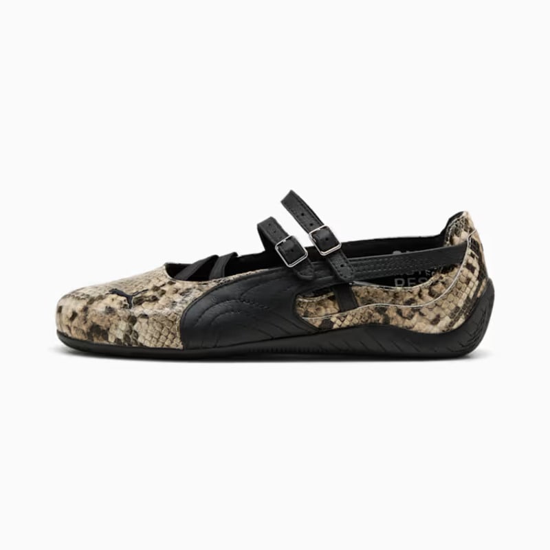 PUMA 26SP 2/27 SPEEDCAT BALLET SNAKE WNS PUMA BLACK-VAPOR GRAY 405326-01