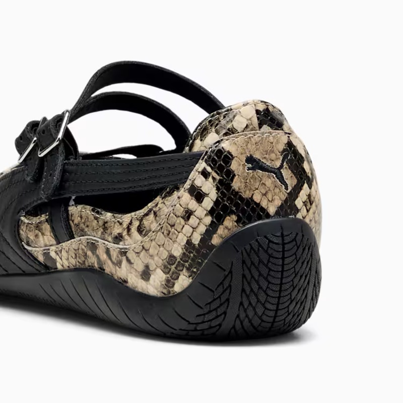 PUMA 26SP 2/27 SPEEDCAT BALLET SNAKE WNS PUMA BLACK-VAPOR GRAY 405326-01