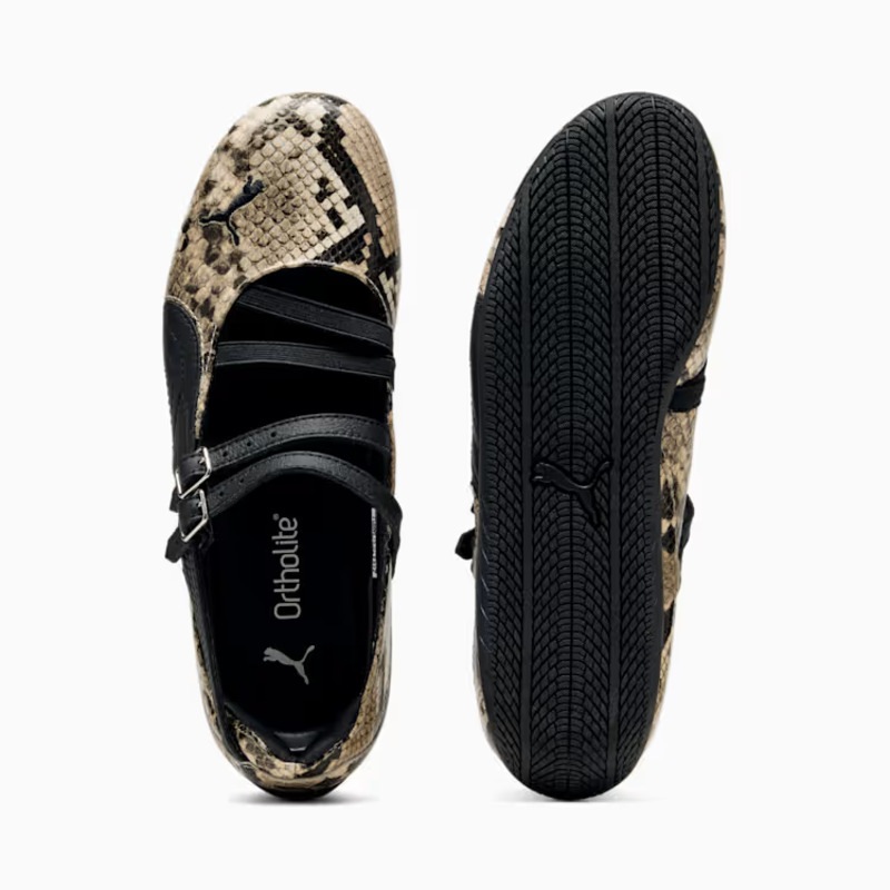 PUMA 26SP 2/27 SPEEDCAT BALLET SNAKE WNS PUMA BLACK-VAPOR GRAY 405326-01