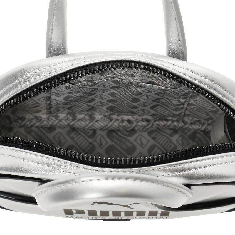 PUMA 26SP PUMA 1976 METALLIC MICRO GRIP BAG GLACIAL GRAY-PUMA BLACK 092485-01