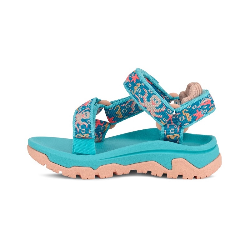 TEVA S26 3/2 K HURRICANE XLT JR OCEAN CREATURES BLUE RADIANCE 1177410T-OLR