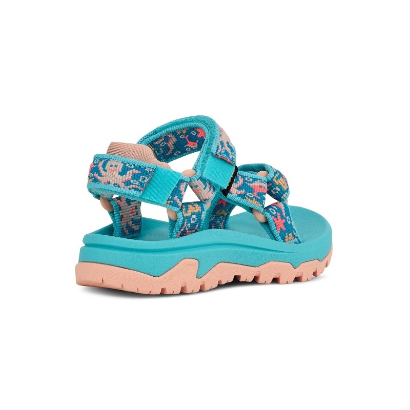 TEVA S26 3/2 K HURRICANE XLT JR OCEAN CREATURES BLUE RADIANCE 1177410T-OLR