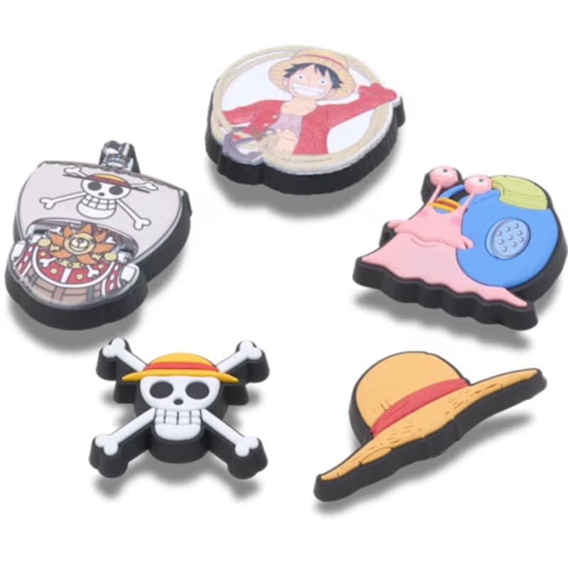 crocs 26Q1 3/5 Jibbitz charms ONE PIECE LUFFY 5PACK 10018775